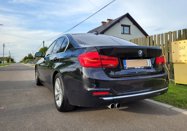 BMW Seria 3 cena 93500 przebieg: 106000, rok produkcji 2016 z Strumień małe 137